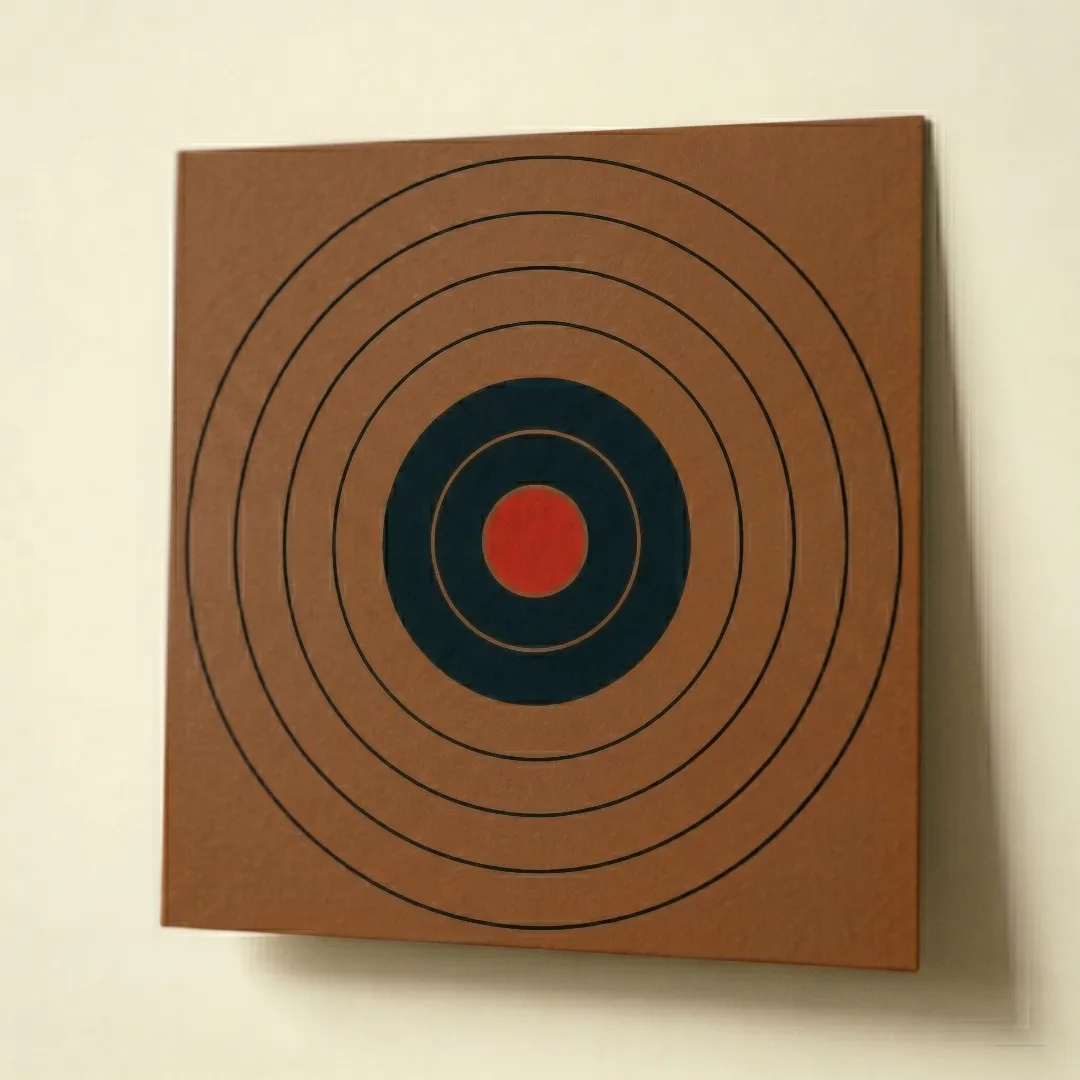 Cible marron — niveau 6