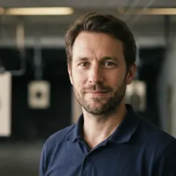 Romain, fondateur de Cible Blanche, licencié FFTir à Tours depuis 2024
